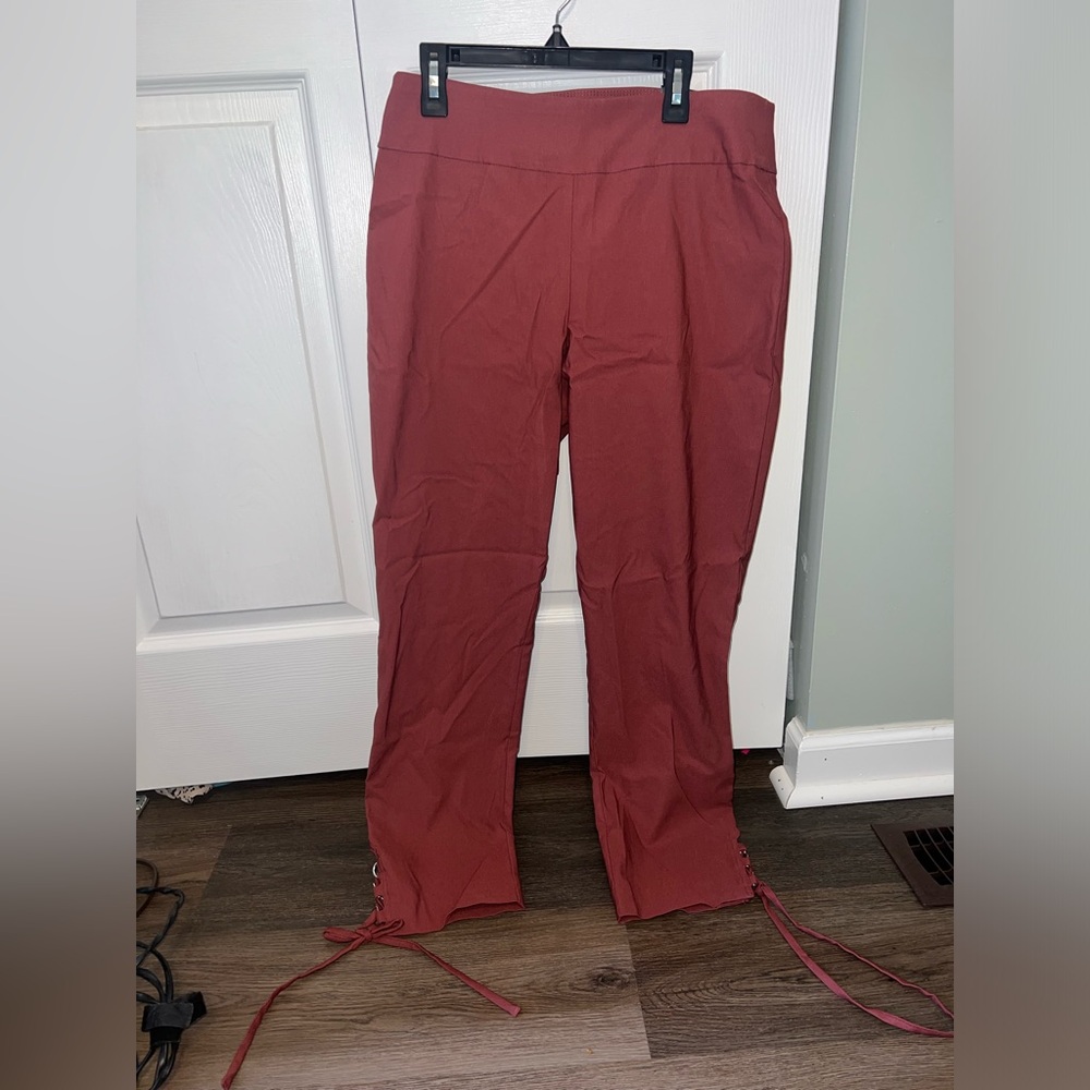 Red Versona Pants